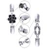 Cardigan Clip; 4 Pieces Vintage Sweater Shawl Clips Retro Cardigan Collar Clips Dress Shirt Brooch Clips For Women Girls Wearing