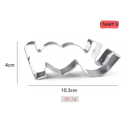 Valentine's Day Series Biscuit Mold Love Shape